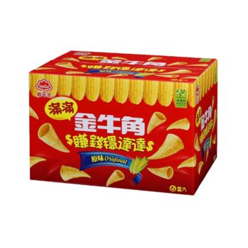 【喜年來】金牛角原味量販箱（6入 × 3組）
