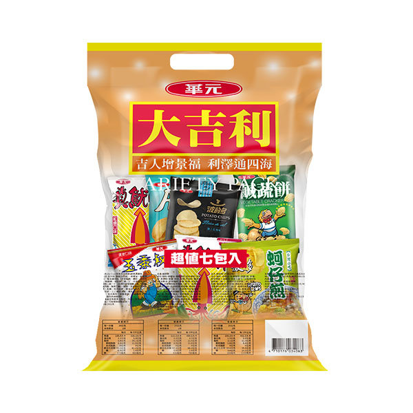 【華元】大吉利超值包(7入 × 6組) , 箱裝 【華元】大吉利超值包(7入 × 6組) , 箱裝
