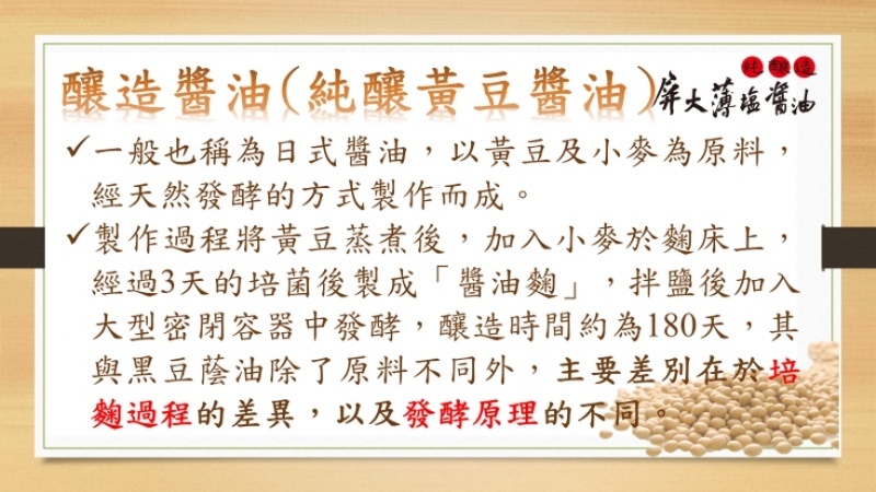 屏科大薄鹽醬油