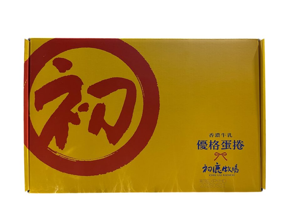 初鹿牧場優格手工蛋捲禮盒 (奶蛋素)