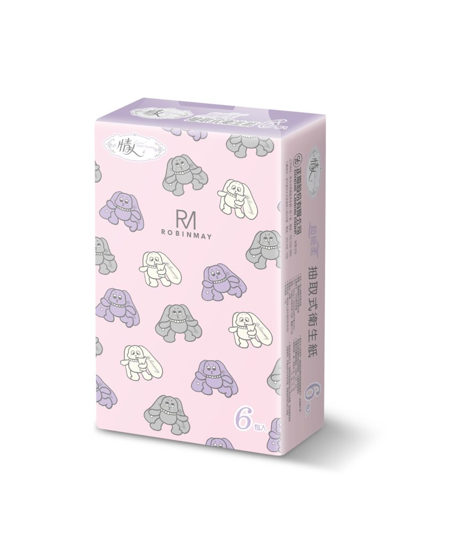 情人抽取衛生紙100抽6包