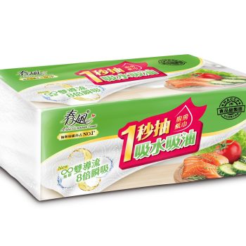 春風一秒抽抽取式廚房紙巾120 抽