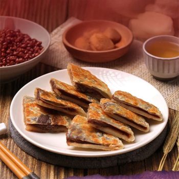 朱記煎餅-紅豆0-2 【朱記】紅豆煎餅(全素)(550 g × 4 袋)