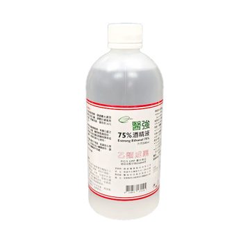 【醫強】75% 清菌酒精（乙類成藥，500ml × 24 瓶）