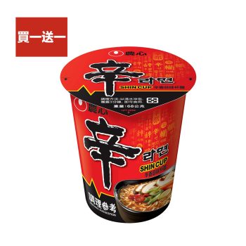 【農心】辛香菇味杯麵（12 杯 箱）