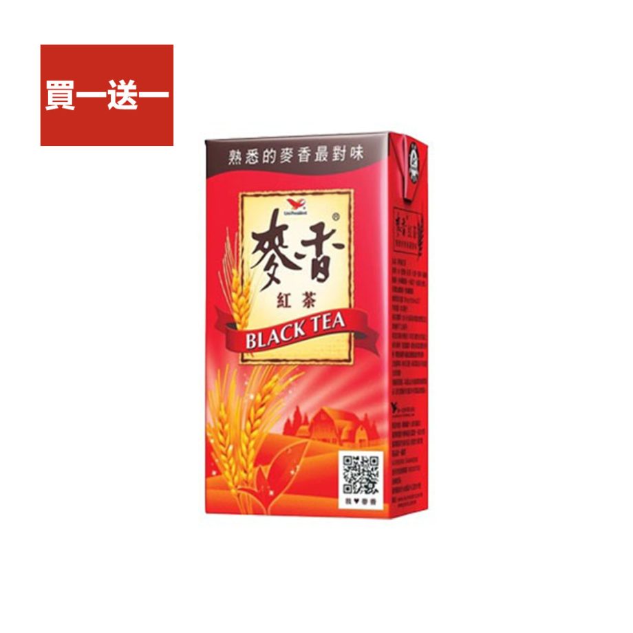 【統一】麥香紅茶（300ml × 24 入 箱）0