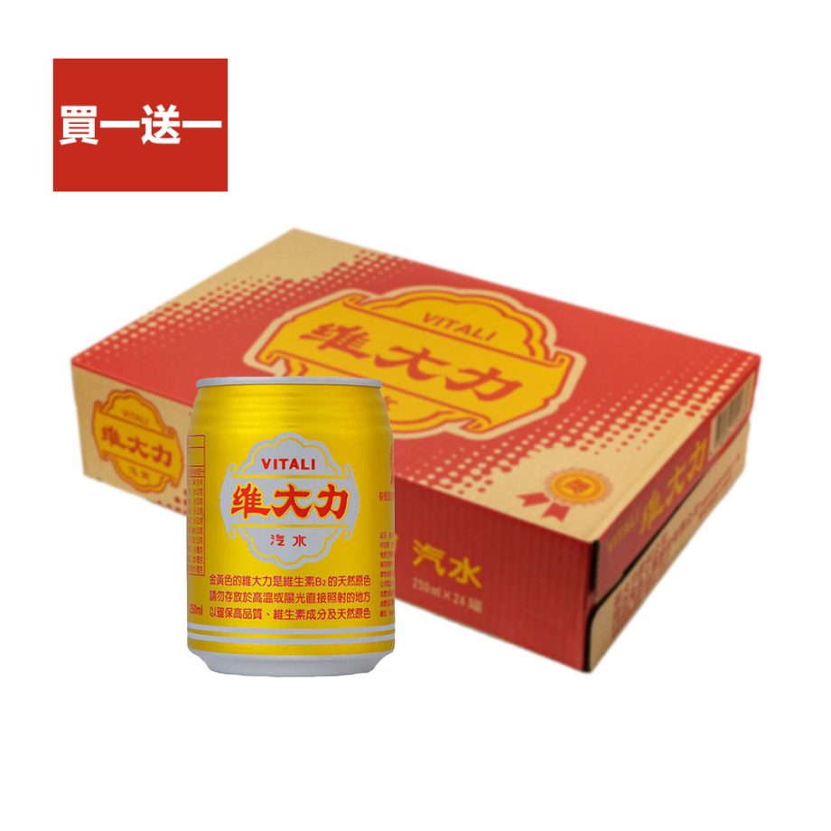 【維大力】維大力汽水（250ml × 24 入 箱）